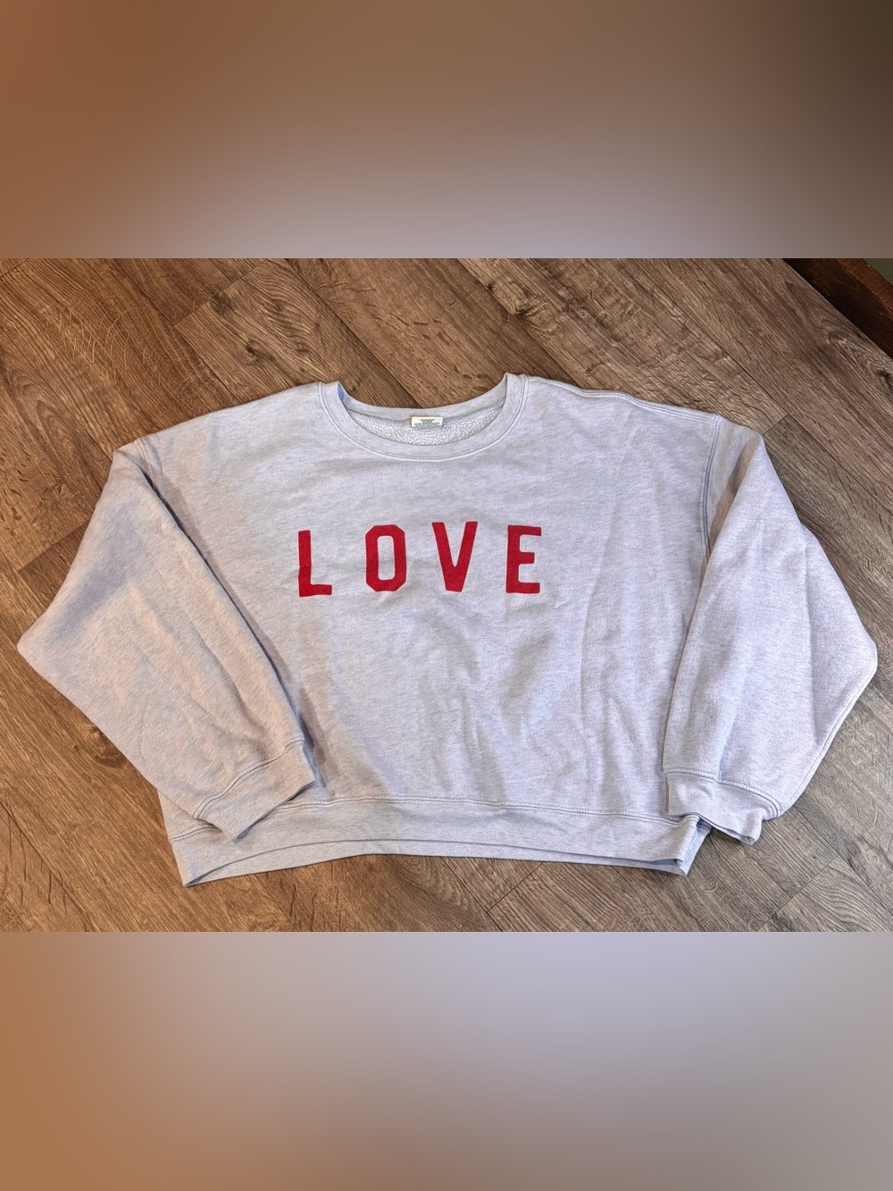 Oat Collective Cropped Crewneck Sweatshirt